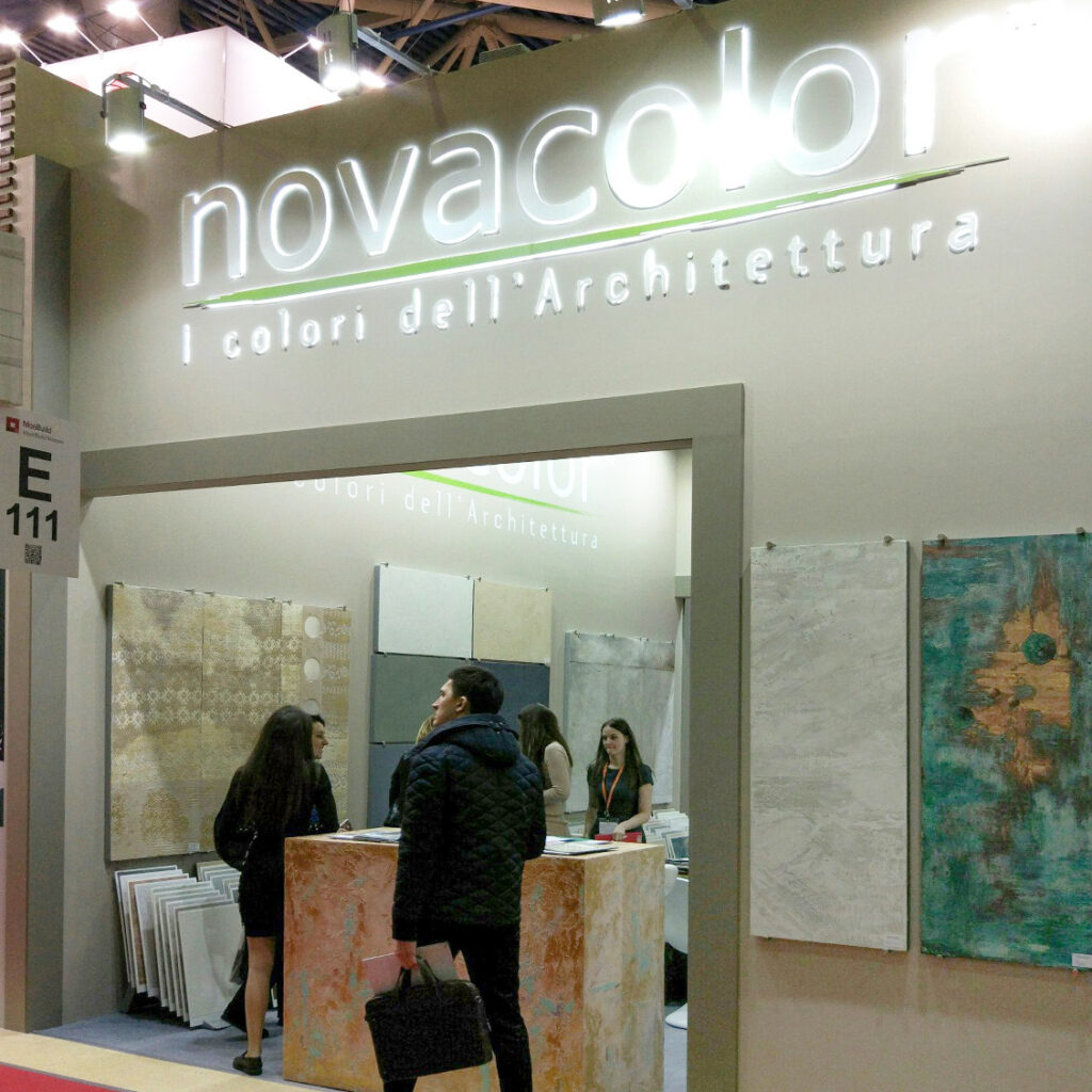 exhibition stand novacolor