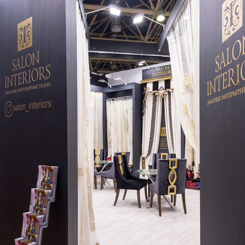 exhibition stand salon interiors